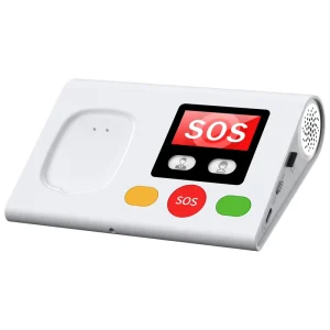GSM Elderly Remote Care Alarm System with SOS Key, Microphone, and Speaker