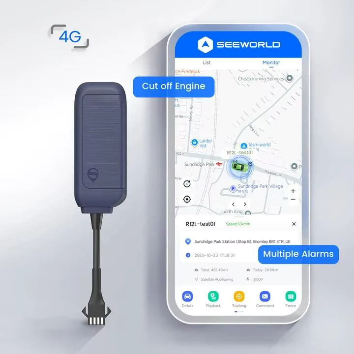 Smart Alarm and 4G GPS Products for Security Portfolios 3 GSM Network Vehicle 4G GPS Tracker for Cars Motorcycles Acc Detection PC Track View 1 Year Warranty