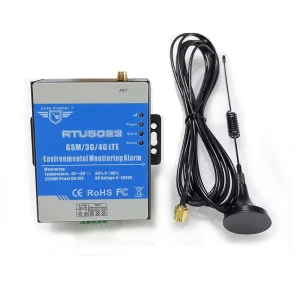 GSM Temperature Humidity Monitor AC DC Power Lost Alarm Remote Monitor Support Timer Report APP Control RTU5023