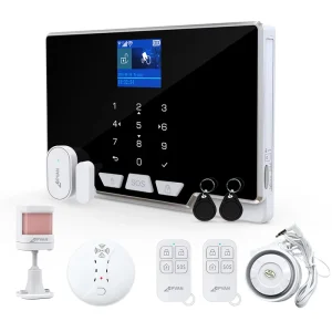 GSM WIFI Tuya Smart APP Wireless Smart Home Burglar Alarm Kit Smart Alarm System Home Security
