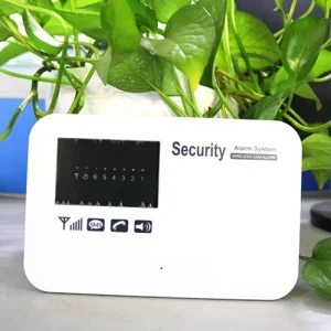 GSM+WIFI+ GPRS 4G Wireless Alarm Security System Motion Sensor 110dB Siren Plastic Material AC Power Failure Alarm 10m Detection