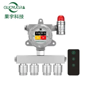 GY VGD 200 4M Four-in-one Gas Detector Fixed Oxygen Combustible Gas Methane CO Concentration Alarm Refrigerant Leak Detector