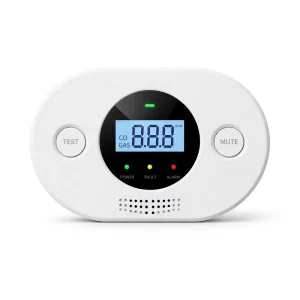 Gas Environment Monitor with Carbon Monoxide and Natural Gas Display for Home, Kitchen, and RV