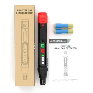 Gas Leak Detector Sound Screen Alarm Mini Combustible Gas Detector HT60 for Natural Methane