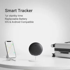 Gps tracker Sim Card No Subscription Anti Lost Tracker Mini Round Smart Tag Global Tracking Suitcase Item Finder Asset tracker