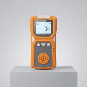 H2S Gas Detector Portable LCD Monitor High Accuracy Rechargeable 5 Day Battery Low Battery Warning Safety Explosion Proof