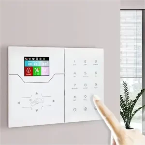 HA-VGW 868MHz Alarme Focus French Language WiFi/GSM/4G Touchscreen Strobe Alarm Motion Sensor App Remote Control Home