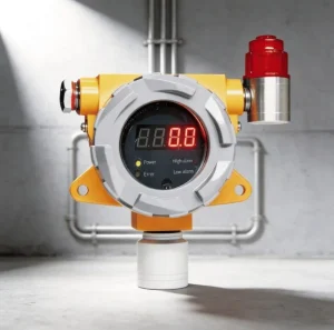 HCl Gas Alarm with Sound and Light Signals