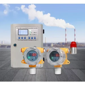 HCl Gas Detector with LED Display and Alarm