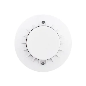 HD-507 Wired Heat Detector Fire Alarm, Fast-Response Temperature Sensing, ABS, CE Certified