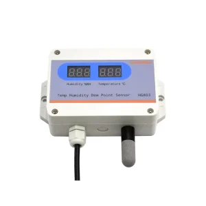 HENGKO HG803 RS485 Industrial Temperature and Humidity Sensor Transmitter with LCD Display for Smart Logistics&Warehouse Systems