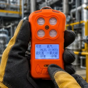 HIREP Factory 0-100%LEL Multi-Gas Detector EX O2 SO2 NO2 Combustible Methane Portable ATEX Certification Rechargeable