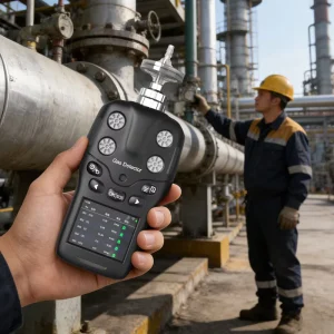 Handheld CH3Br Gas Leak Detector with Visual Alarm for Real-Time Industrial Monitoring