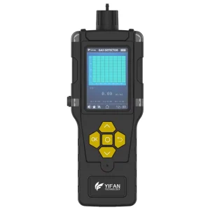 Handheld Gas Detector with Built in Pump Sampling Methane CH4 Gas Detector for Toxic and Harmful Gas Detection Infrared Sensor