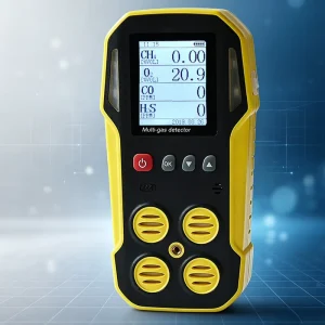 Handheld Multi-Gas Leak Detector Multi-Gas Monitor Combustible LEL O2 CO H2S with Sound and Light Alarm