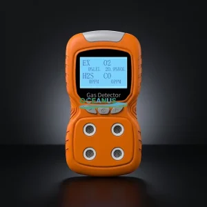 Handheld OC-840 Ammonia NH3 Gas Detector, Portable Toxic and Combustible Gas Alarm with CE ATEX Certification