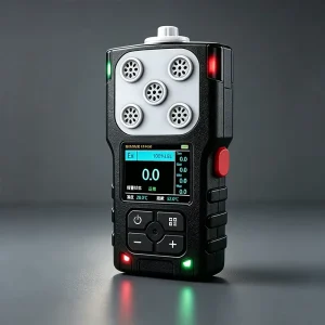 Handheld Pump 5-in-1 Hydrogen Chloride (HCl) Gas Detector for Restaurant Kitchen Gas Pressure Station Basement Gas Station