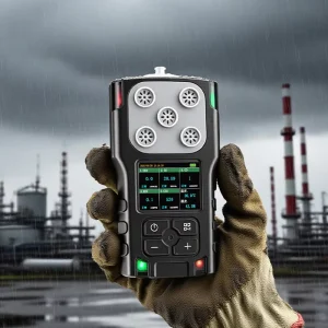 Handheld Pump 5 in 1 Ozone (O3) Gas Detector for Cargo Hold Restaurant Basement Tunnel Refinery Spray Booth