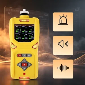 Handheld Pump 6 in 1 Hydrogen Cyanide (HCN) 0 50ppm Gas Detector for Boiler Room Sewage Plant Fueling Station