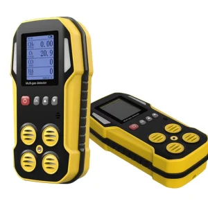 Handheld Rechargeable Multi-Gas Detector with Real-Time Data Logging