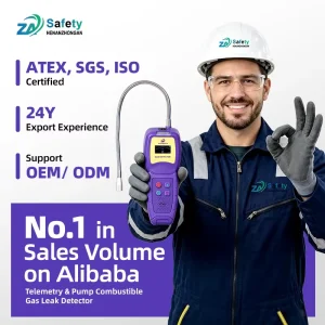 Handheld SF6 and Helium Leak Detector with RMLD