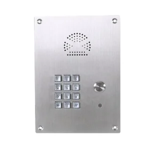Hands Free Sip Analog GSM Intercom System for Apartment Building Audio Phone Keypad Lift Emergency Elevator Telephone