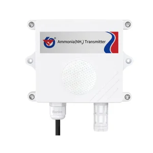 High Accuracy 4 20ma Rs485 Ammonia Sensors Wall Mounted Nh3 Sensor 0 100 Ppm