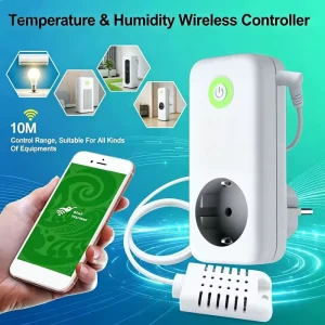 High-Precision Digital Temperature Humidity Controller for Greenhouse Environment Control