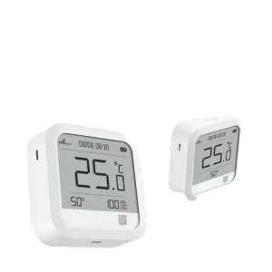 High Precision Industrial Electronic Temperature Humidity Barometer Remote Alarm Charging Intelligent Recorder for Household Use
