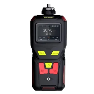High-Precision Pump-Type 4-Gas Detector for CO H2S O2 and Ex LEL CH4