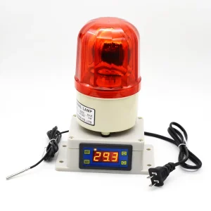 High Precision Temperature Alarm for Oven and Farm with Upper and Lower Temperature Limits