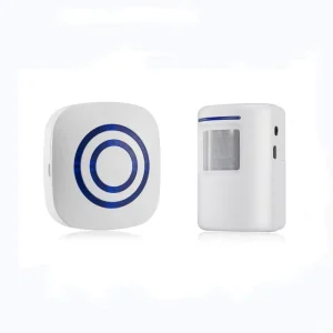 High Quality ABS Home Security Alarm System With PIR Motion Sensor 70m Detection Range Wireless App Support