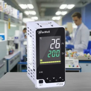 High Quality FT204 PID Temperature Controller LCD Display CE Certified Relay Output K J Pt100 Input OEM ODM Customized Support