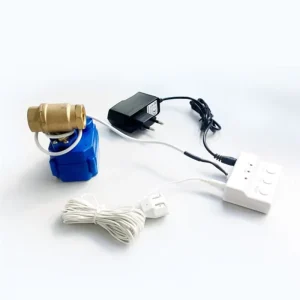 High Sensitive Water Leak Detection with Automatic Stop Valve Security System