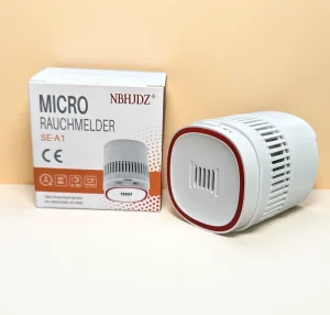 High Sensitivity Photoelectric Portable Smoke Detector Built-in Lithium Battery 10-Year Life Alarm