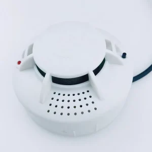 High Sensitivity Photoelectric Wired Smoke Detector Household Fire Sensor Detector With Smoke Alarm Sensor