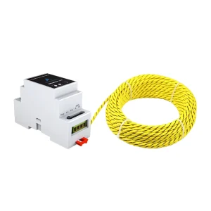 High-Sensitivity Tuya WiFi Flood Alert System 85dB Alarm with Customized Sensor Cable Non-Positioned Smart Leakage Controller