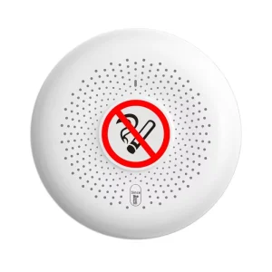 High Sensitivity WiFi Motion Sensor Alarm Plastic 10-20m Detection Range 85dB Alarm Sound