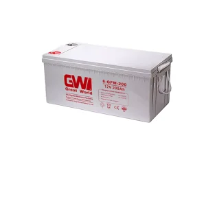 High-Temperature-Resistant Deep-Cycle Solar Car Battery 12V 55Ah Front Terminal Energy Storage Battery