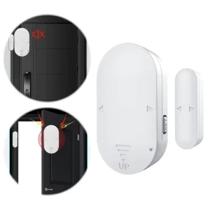 High Volume 130dB Burglar Door and Window Alarm Magnetic Sensor Security Alert for Home Office