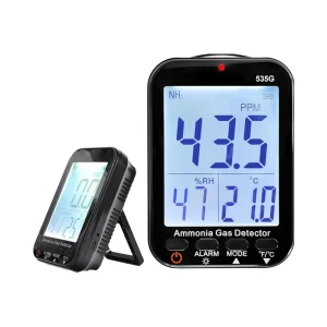 Holdpeak Hp 535g Industrial And Laboratory Air Ammonia Detector Monitor Nh3 Kethvoz Medidor De Amoniaco 0~100 Ppm Alarm Buzzer