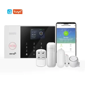 Home Burglar 4G GSM Alarm System Security Tuya Wired Smart Alarm Tuya Wireless Anti Theft WiFi Alarm System