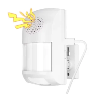 Home Burglar Alarm with Pet-Immune WiFi PIR Motion Sensor and App Remote Control