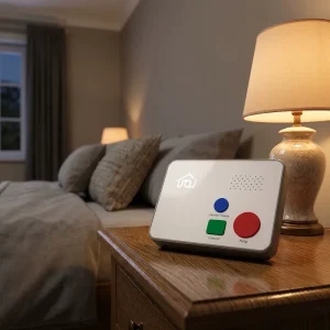 Home Care Alarm System Far Range Two Way Hands Free Calling One Click Calling Remote Control Water Resistant Enabling Elderly