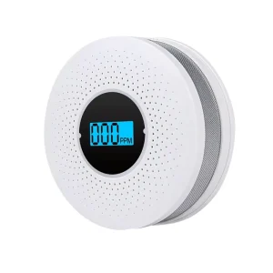 Home Combined Smoke and Carbon Monoxide Detector with Photoelectric Sensor and 80 DB Alarm