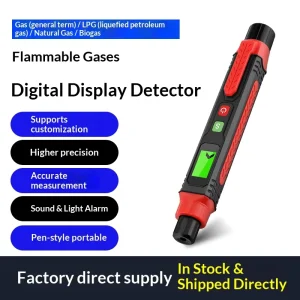 Home Combustible Gas Detector Alarm Natural Gas Propane LPG Leak Tester Gas Leak Detector