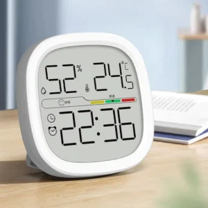 Home Decor Portable Household Monitor Smart Alarm Indoor Mini Digit Thermo Meter Sensor Hygrometer Lcd Humidity and Temperature