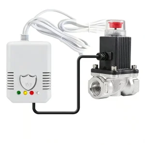 Home Gas Alarm Sensor Electrochemical Sensor Fire Alarm AC Powered Portable Gas Detector for Kitchen Natural Propane Gas
