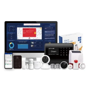 Home Intelligent Anti-Theft WiFi 4G Wireless Alarm System with Sensor and Remote Control