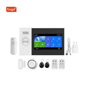 Home Intelligent Anti theft WIFI GSM Wireless Alarm Sensor RFID Tuya Application Remote Control Home Security Alarms